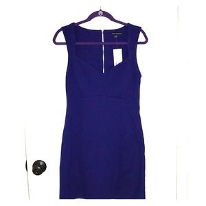 French connection dark blue dress
